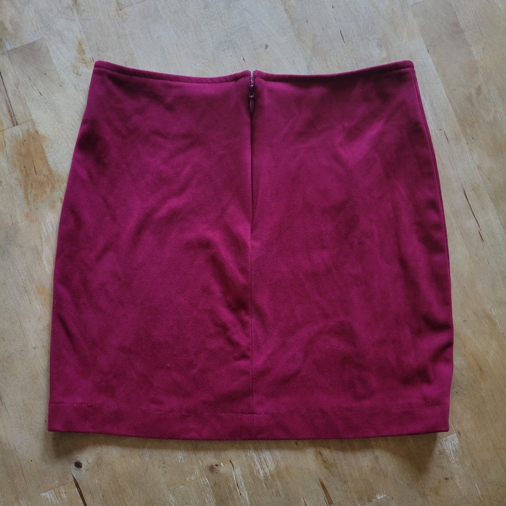 Forever 21 Red Mini Skirt Size XS - Picture 3 of 3